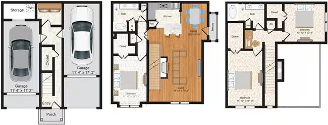 3A w/ Balcony Renovation 2 1505 floor plan